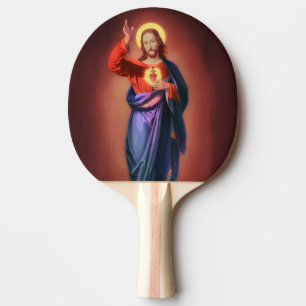 Pala De Ping Pong Sagrado Corazón de Jesucristo
