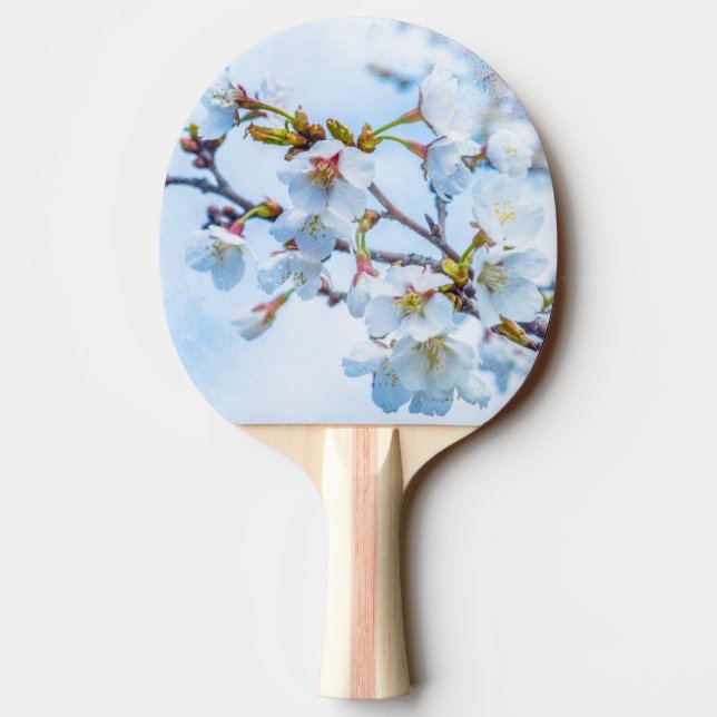 Pala De Ping Pong Sakura - Florecimiento de cerezo japonés (Reverso)