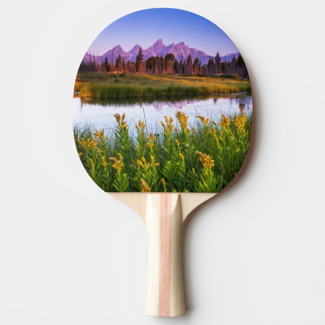 Pala De Ping Pong Salida del sol de Teton (Anverso)