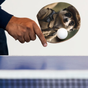 Pala De Ping Pong Saludando a Silvester el Meerkat: La historia de u
