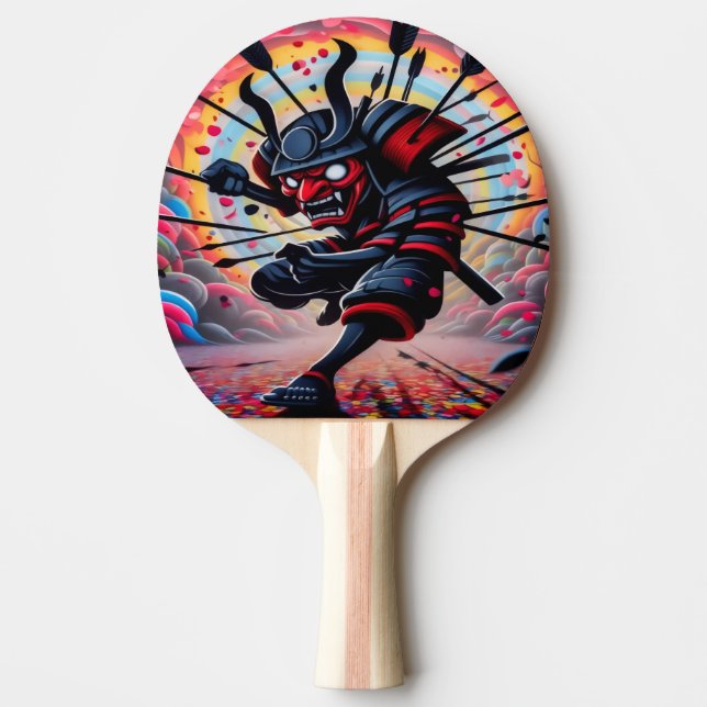 Pala De Ping Pong Samurái Punk (Anverso)