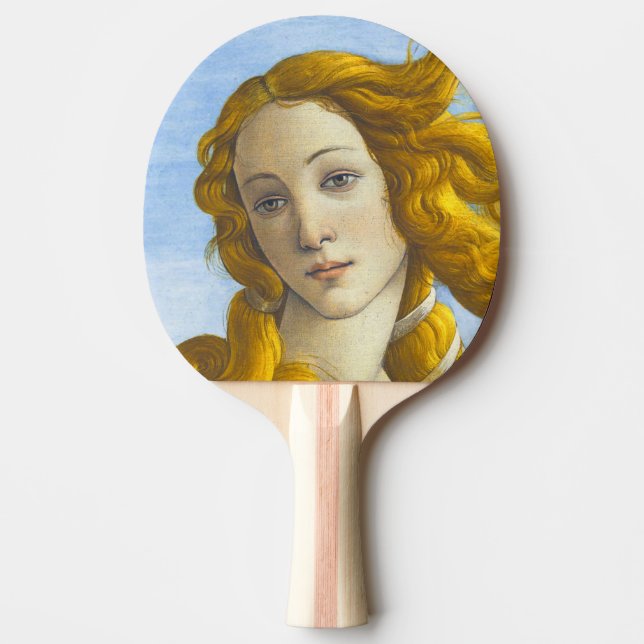 Pala De Ping Pong Sandro Botticelli - Nacimiento de los detalles de  (Anverso)