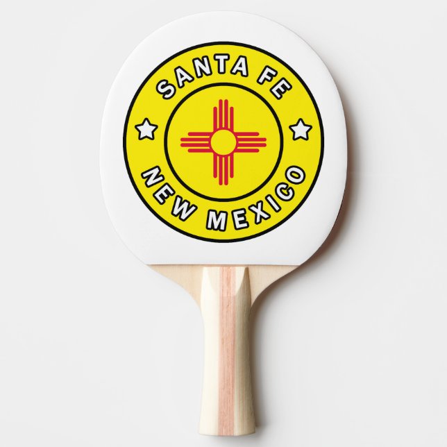 Pala De Ping Pong Santa Fe Nuevo México (Anverso)