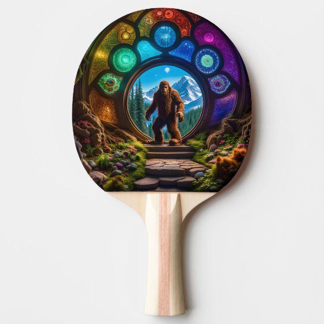 Pala De Ping Pong Sasquatch Dimensional Portal (Anverso)
