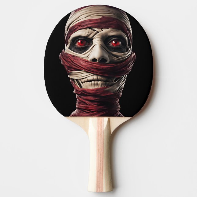 Pala De Ping Pong Scary Mummy Demon Halloween (Anverso)