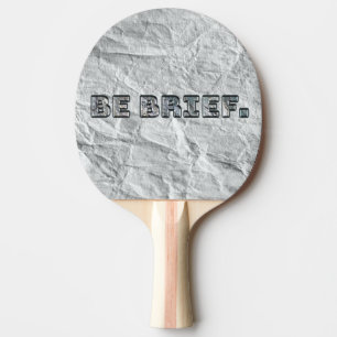 Pala De Ping Pong Sé Breve.