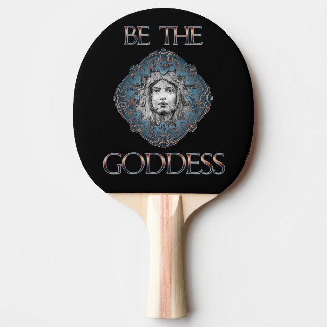 Pala De Ping Pong Sé La Diosa (Anverso)