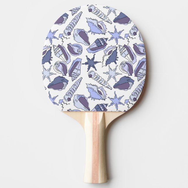 Pala De Ping Pong Seashells de Lavendar (Anverso)