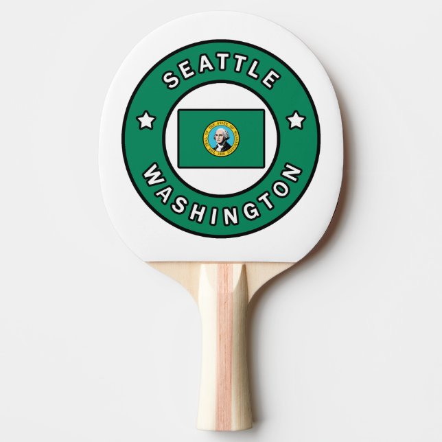 Pala De Ping Pong Seattle Washington (Anverso)