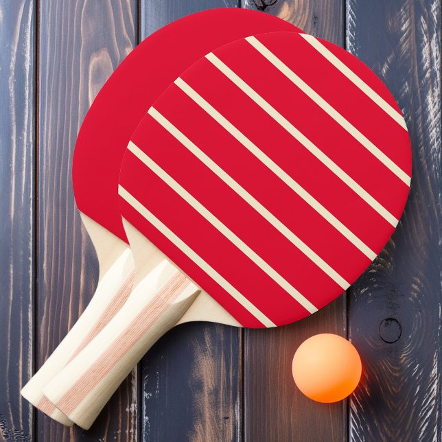 Pala De Ping Pong Selección de Rayadas Rosadas y Sólidas Cereza (Subido por el creador)