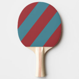 Pala De Ping Pong Semilla de mostaza retro negrita rayas