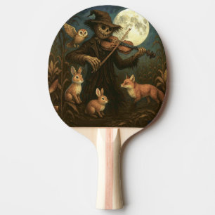 Pala De Ping Pong Serenade del espantapájaros de la luna completa