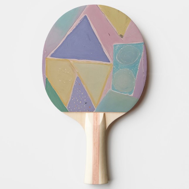Pala De Ping Pong Serene Abstracts: A Pastel Dream (Anverso)
