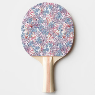 Pala De Ping Pong Serie de composición acuarela submarina Diseño 5