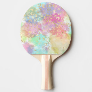 Pala De Ping Pong Serie de diseño de pintura de leopardo 2