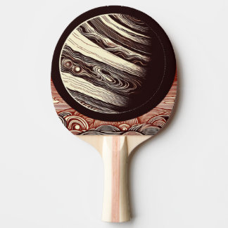 Pala De Ping Pong SF Jupiter Woodcut 2