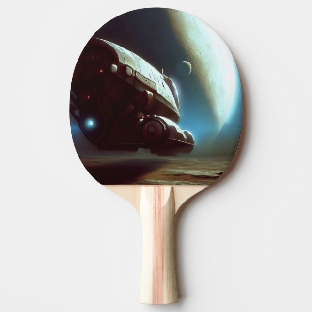 Pala De Ping Pong SF Orbiting Spaceship (1) (Anverso)