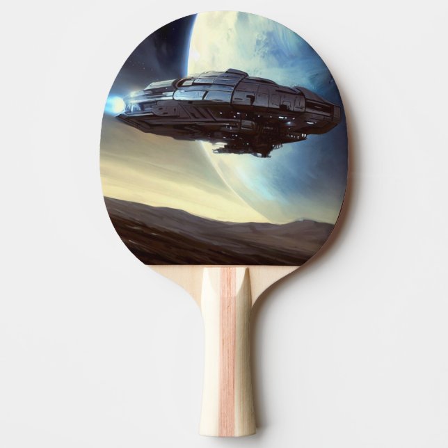 Pala De Ping Pong SF Orbiting Spaceship (2) (Anverso)