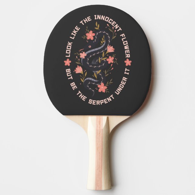Pala De Ping Pong Shakespeare quote - Lady Macbeth (Anverso)