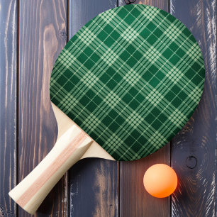 Pala De Ping Pong Shamrock Plaid