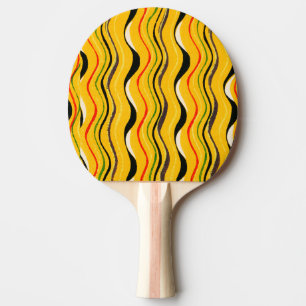 Pala De Ping Pong Shima-Shima, patrón colorido,