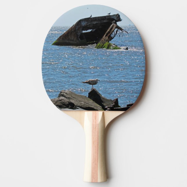 Pala De Ping Pong Shipwreck de Cape May (Anverso)
