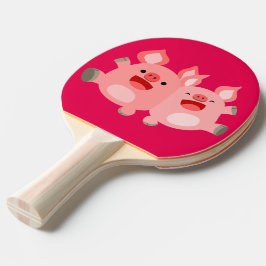 Pala De Ping Pong ¡SÍ! Cerdos Personalizados Cuadros Ping Pong Paddl