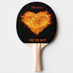 Pala De Ping Pong ¡Sienta la quemadura! paleta adaptable
