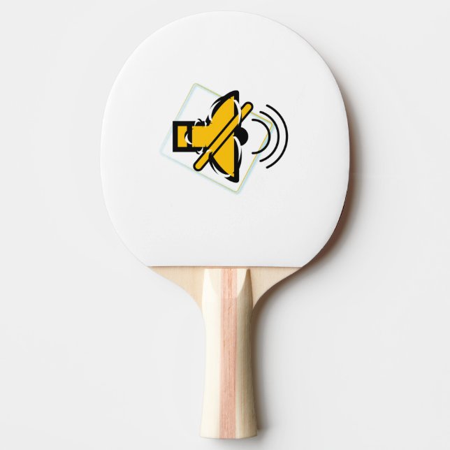 Pala De Ping Pong Silenciar (Anverso)