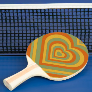 Pala De Ping Pong Silencio Groovy Retro Setentis