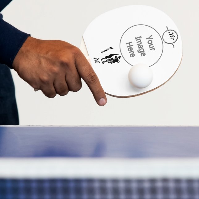 Pala De Ping Pong Silhouette Black Buffalo (in situ)