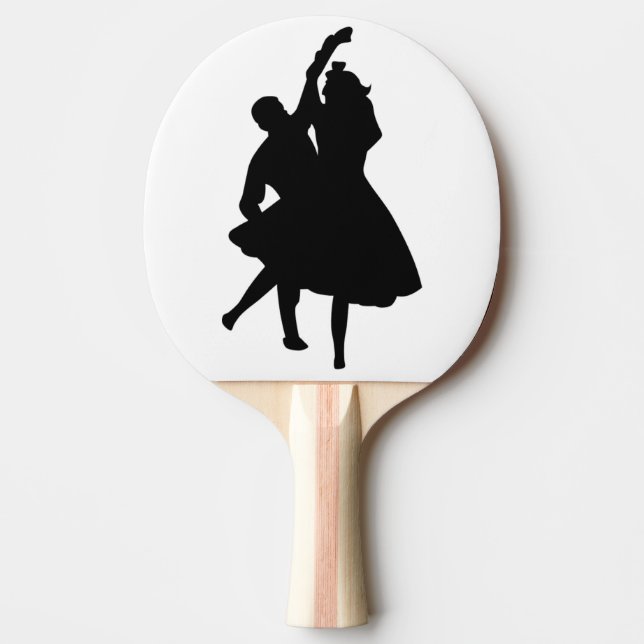 PALA DE PING PONG SILHOUETTE DANCERS (Anverso)