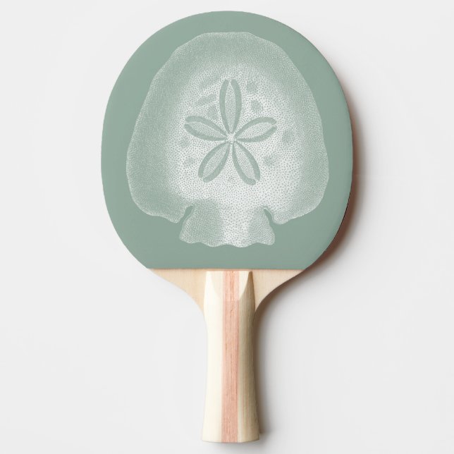 Pala De Ping Pong Silhouette Sand Dollar (Anverso)