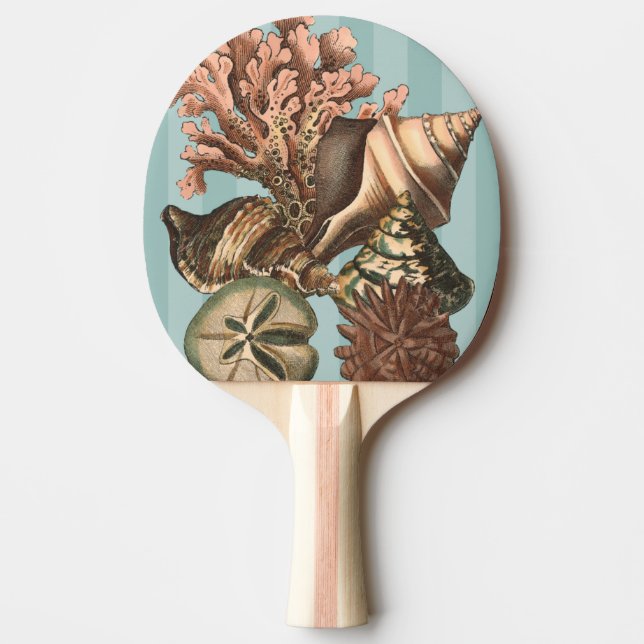 Pala De Ping Pong Silhouette Sea Life (Anverso)