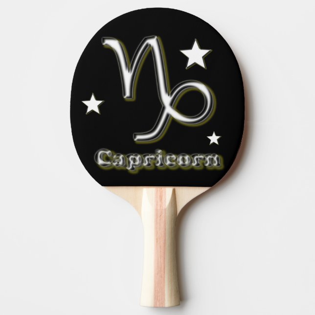 Pala De Ping Pong Símbolo de capricornio (Anverso)