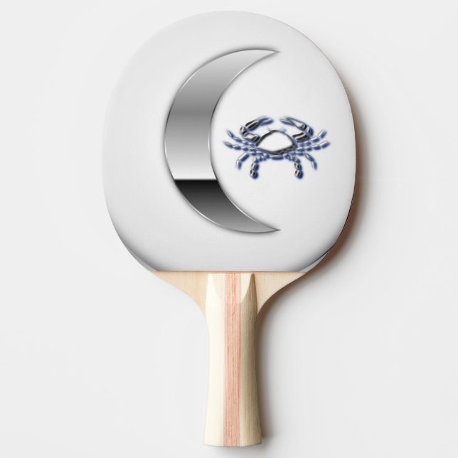 Pala De Ping Pong Símbolo de la luna (Anverso)