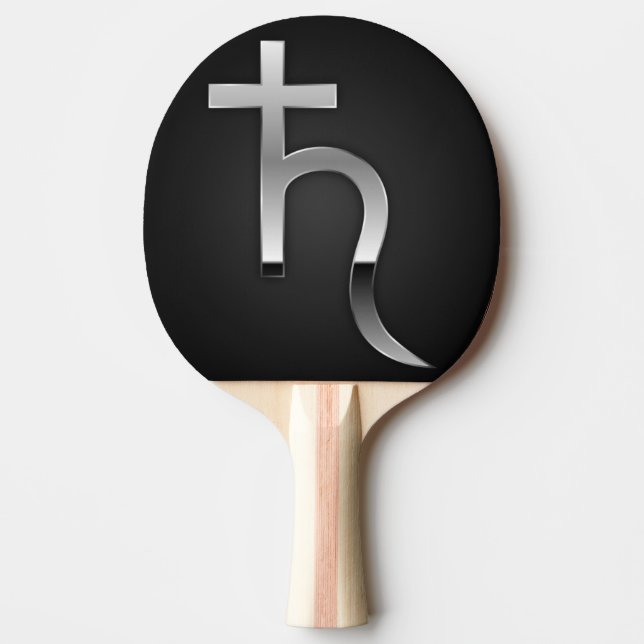 Pala De Ping Pong Símbolo de Saturn (Anverso)