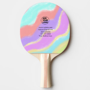 Pala De Ping Pong simple mínimo añadir su logotipo/diseño aquí texto