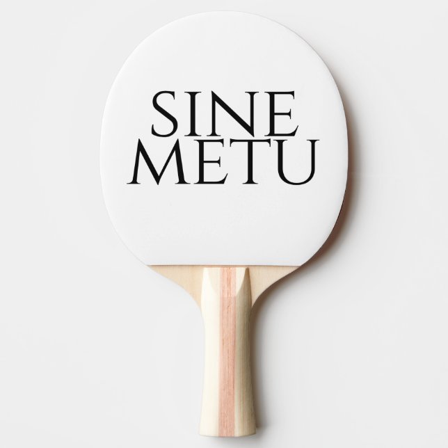 Pala De Ping Pong Sine Metu - Without Fear (Anverso)