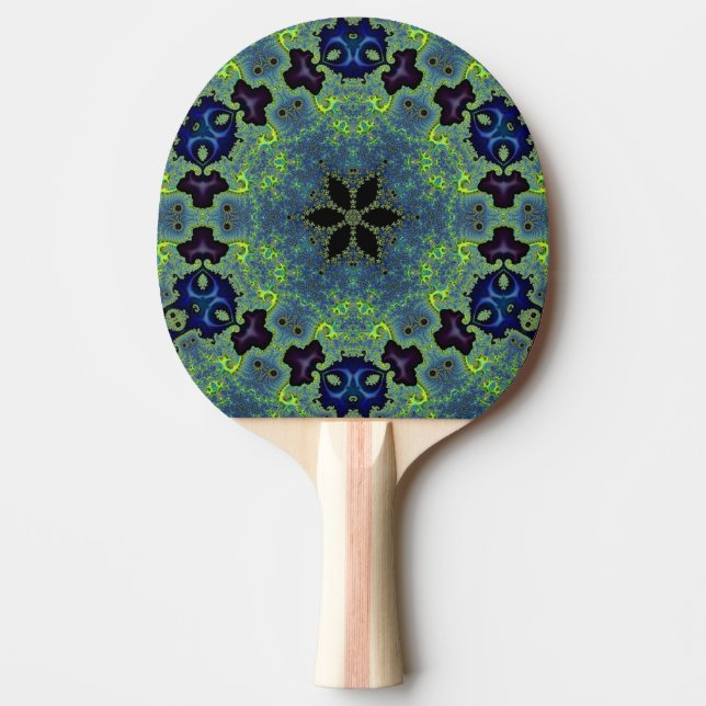 Pala De Ping Pong Sinfonía Fractal Radiante (Anverso)