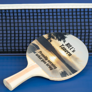 Pala De Ping Pong Sirviendo con orgullo lo que traes a la vista del