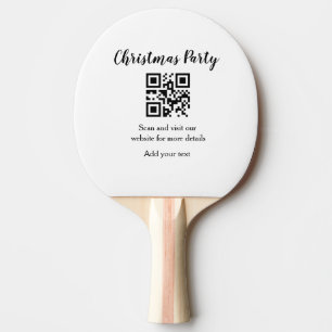 Pala De Ping Pong Sitio web de fiesta de Navidad simple código de ba