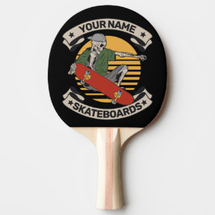 Pala De Ping Pong Skeleton Skeleton Personalizado Nose Grab 