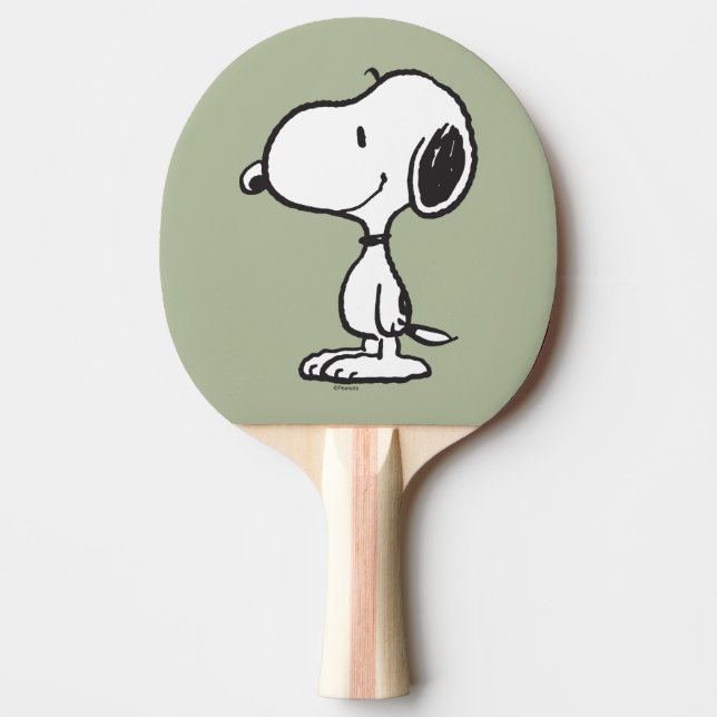 Pala De Ping Pong Snoopy Smile Giggle Laugh (Anverso)
