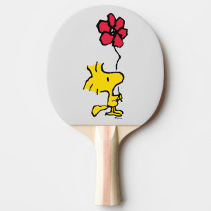 Pala De Ping Pong Snoopy So Sweet Flower Pattern