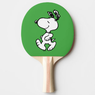 Pala De Ping Pong Snoopy So Sweet Flower Pattern