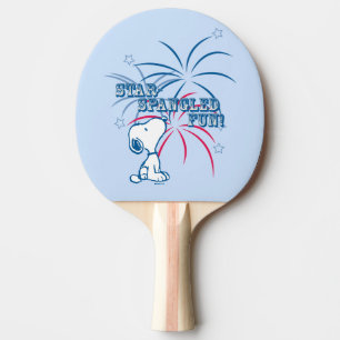 Pala De Ping Pong Snoopy Star Spangling Fun