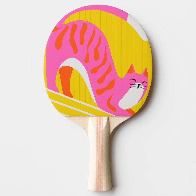 Pala De Ping Pong Snoozing Whiskers (Anverso)