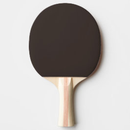Pala De Ping Pong Sólido, marrón de nueces,