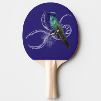 Pala De Ping Pong Sorprendente Hummingbird - personaliza agregando n